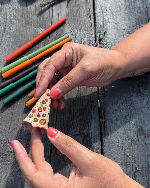 DIY herfstdecoratie, knutselen met eierdozen, herfstknutsel met kinderen